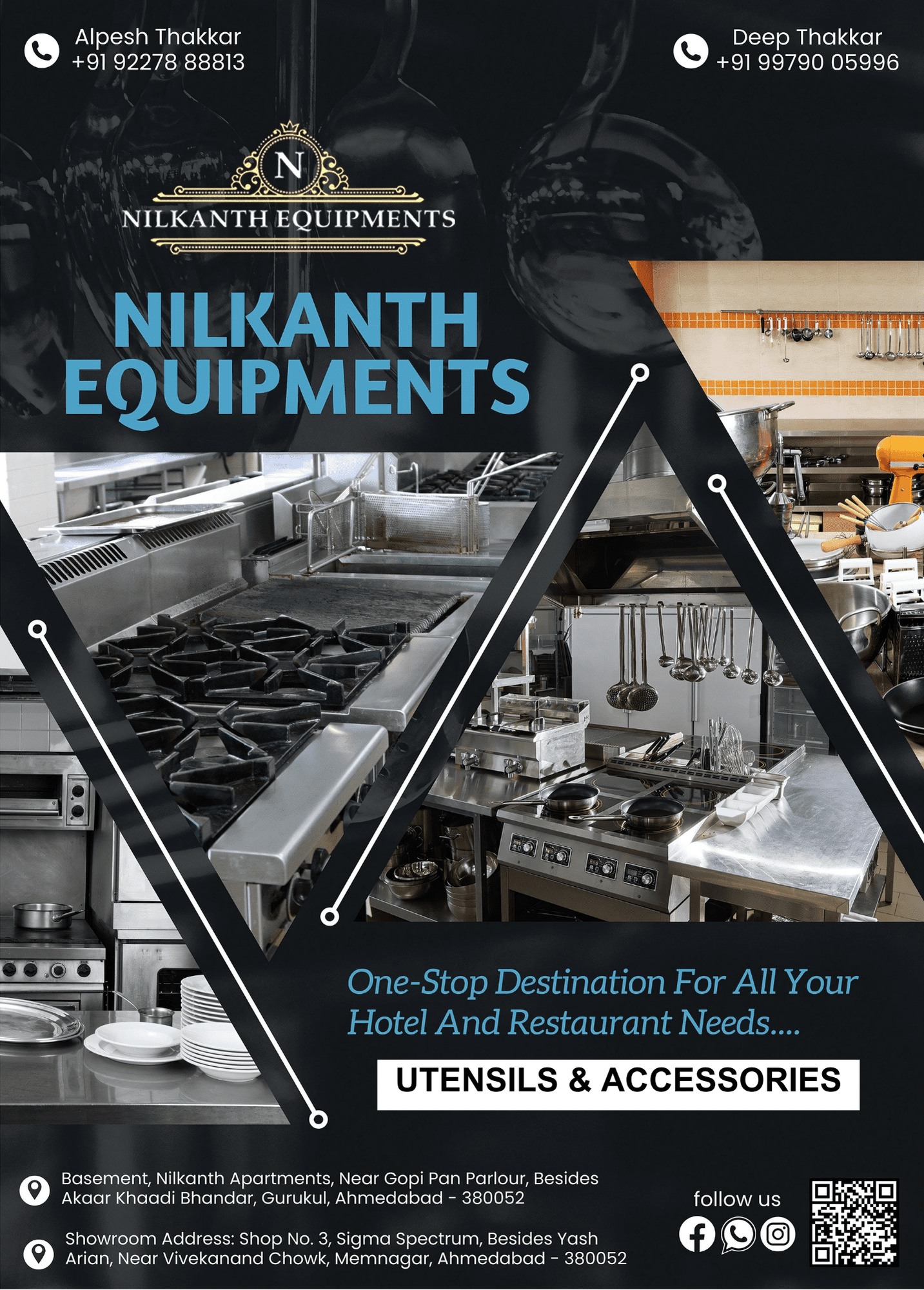 Nilkanth Equipment - Utensils & Accessories Brochure