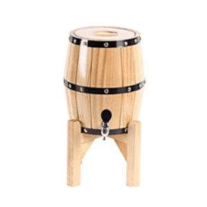 wooden beer barrel 3 ltr