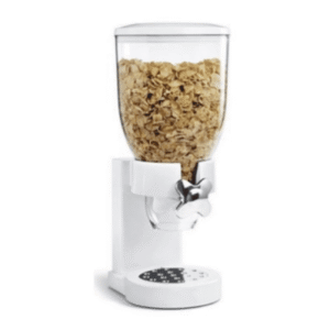 single cereal dispenser (white)