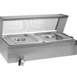 bain marie with glass 2h