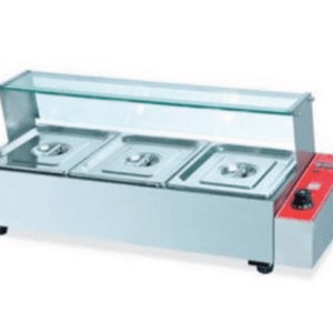 bain marie with glass 3h