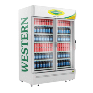 double door visi cooler