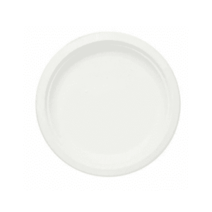 round chat big  plate 6"