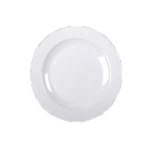 emboss chat small plate 5"