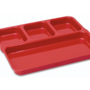 4 compartment tray