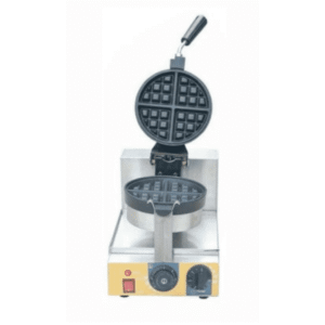 round rotating waffle maker