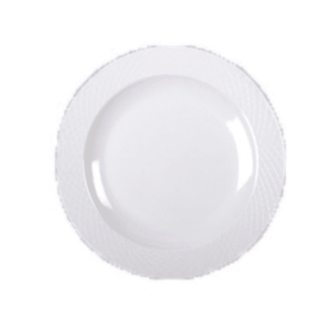 emboss chat big plate 6"