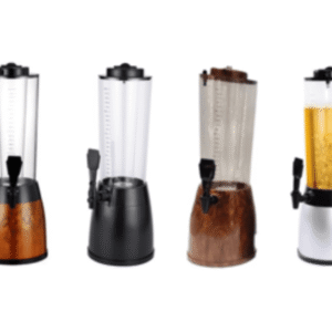 beer tower 3l with 6 glass