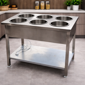 6 pot bain marie